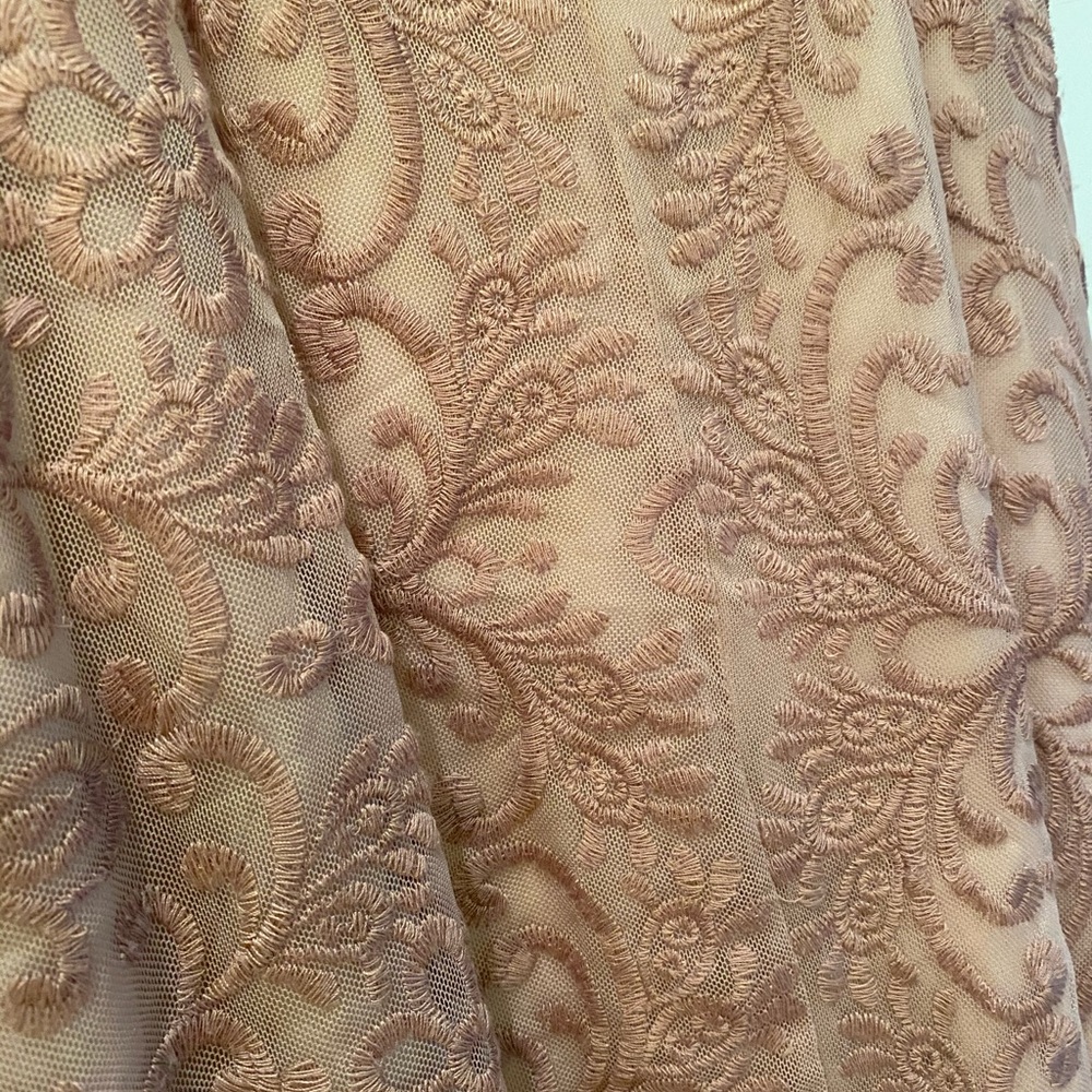 Purple Print Dress - Picture 3 of 8